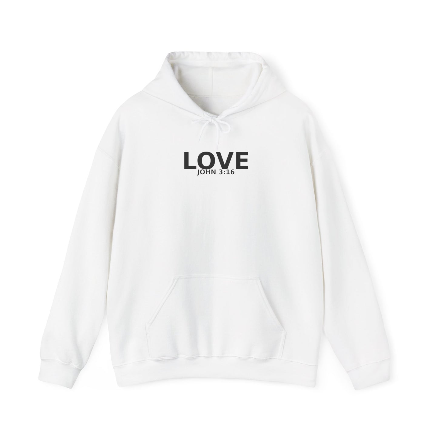 LOVE - John 3:16 Heavy Blend™ Hooded Sweatshirt