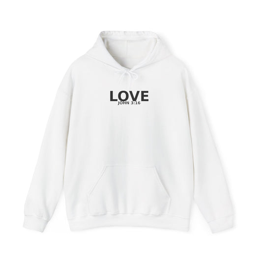 LOVE - John 3:16 Heavy Blend™ Hooded Sweatshirt