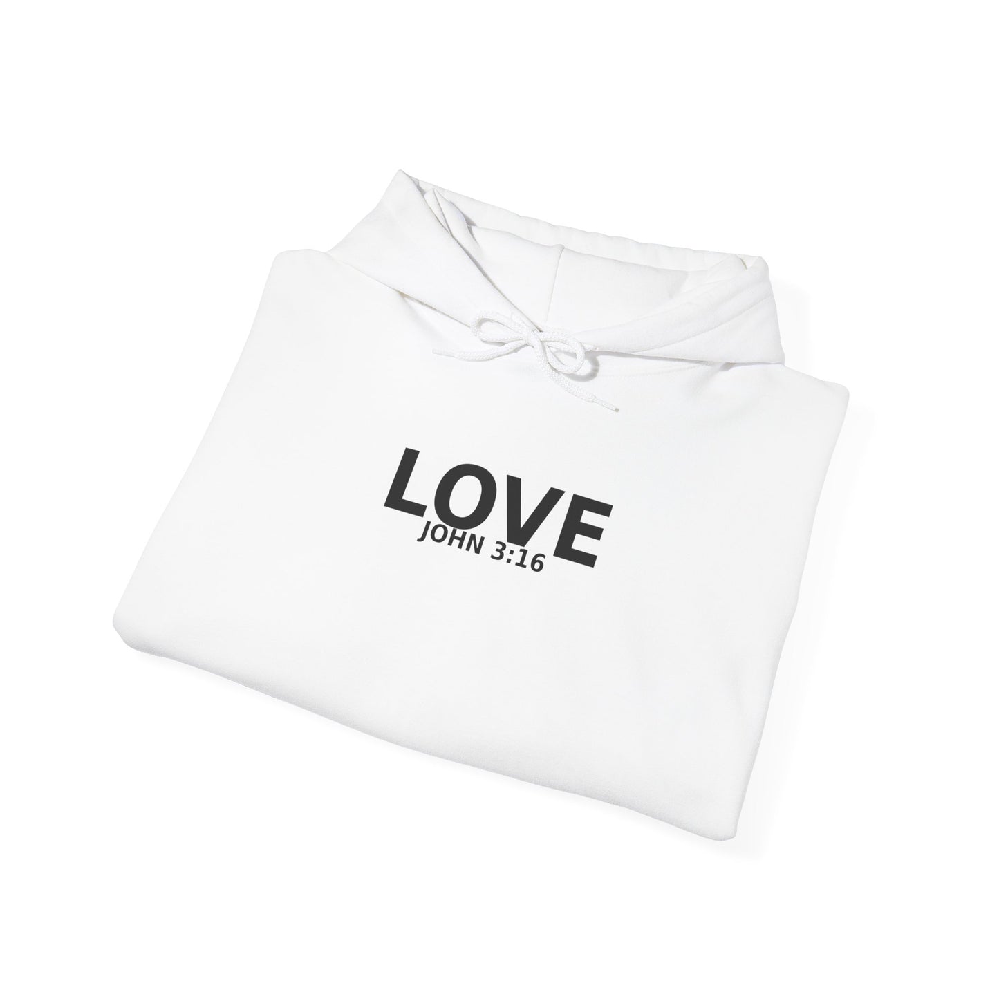 LOVE - John 3:16 Heavy Blend™ Hooded Sweatshirt
